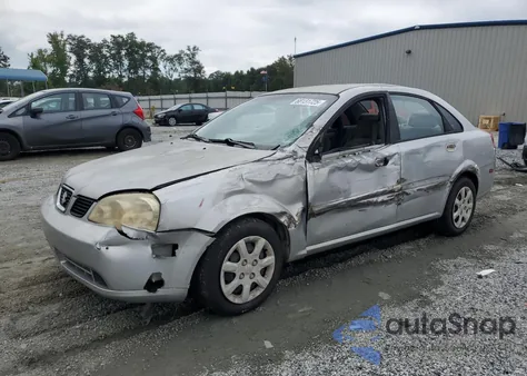 2005 Suzuki Forenza S из США, поврежденный, VIN KL5JD56Z25K204490